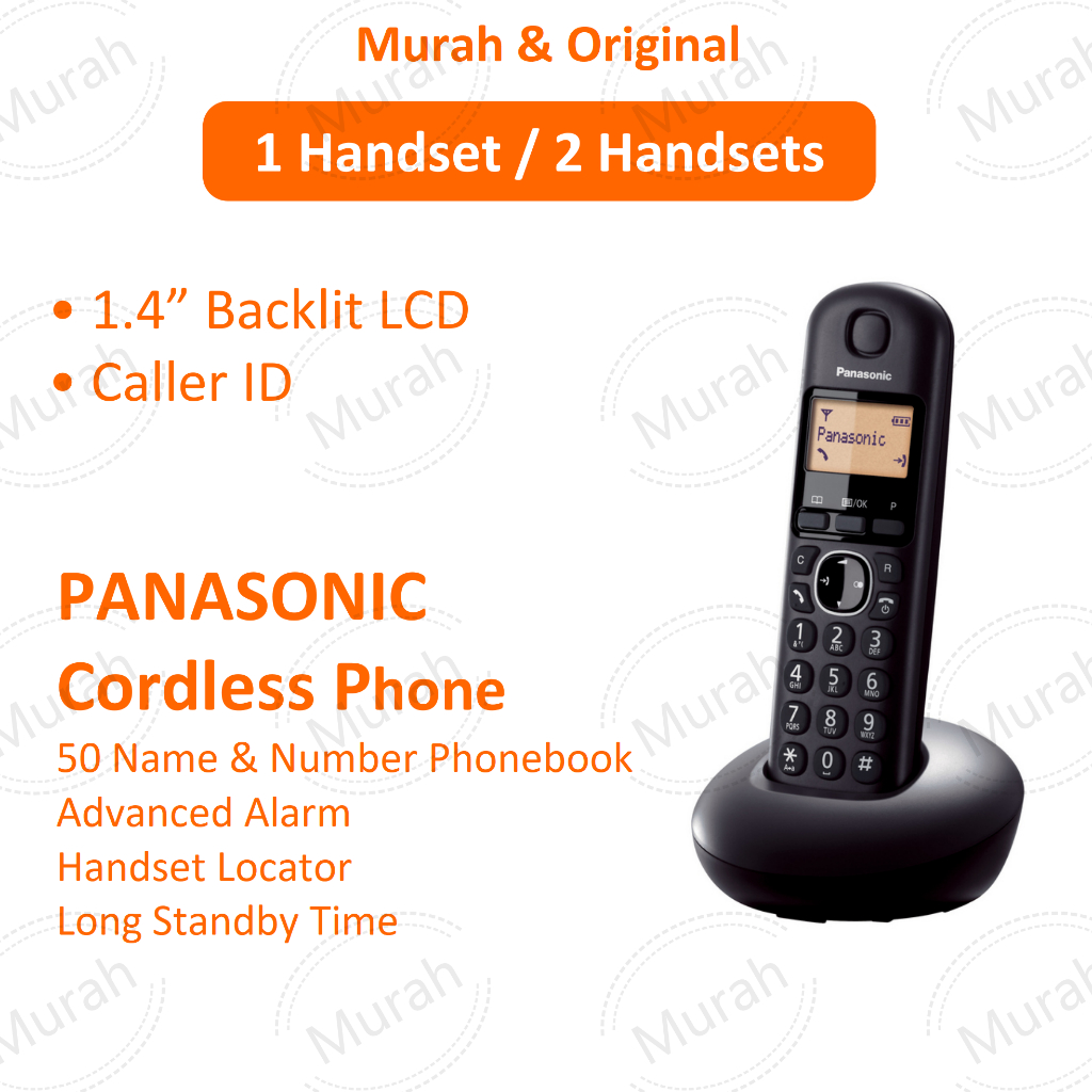 Panasonic Digital Cordless Phone Handsets Tgb Tgb