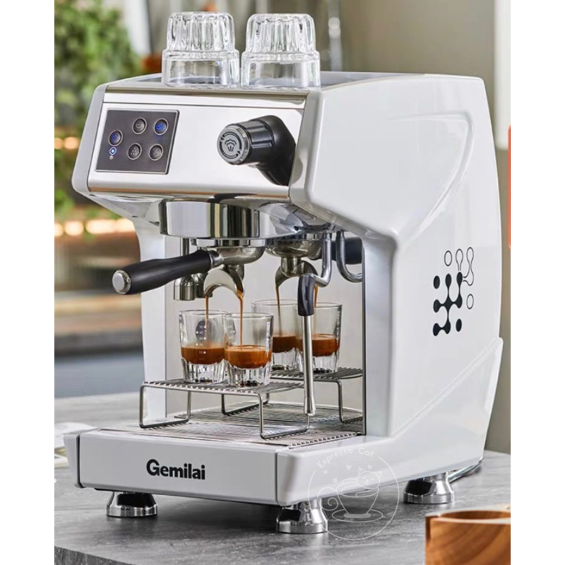 Ready Stock Gemilai Crm D Semi Automatic Coffee Machine Espresso