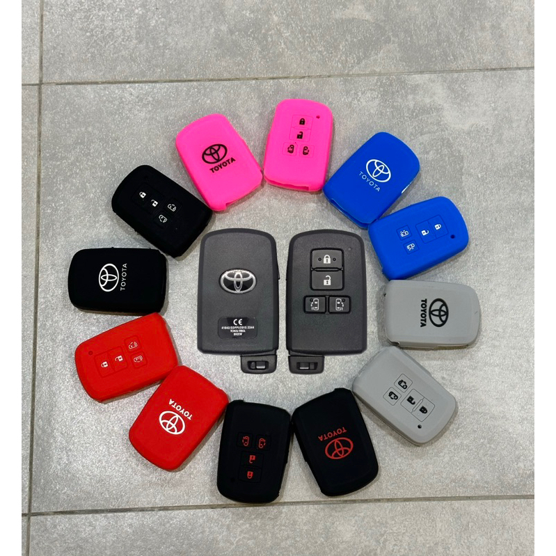 Toyota Alphard Vellfire Voxy Sienta Silicone Remote Cover Keyless Key