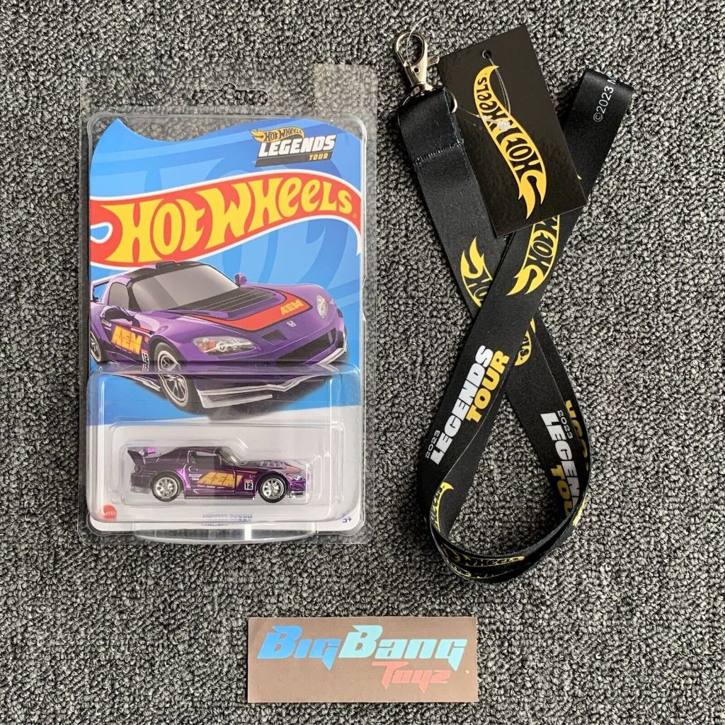 Hot Wheels Legends Tour Malaysia 2023 Honda S2000 Lanyard Set In