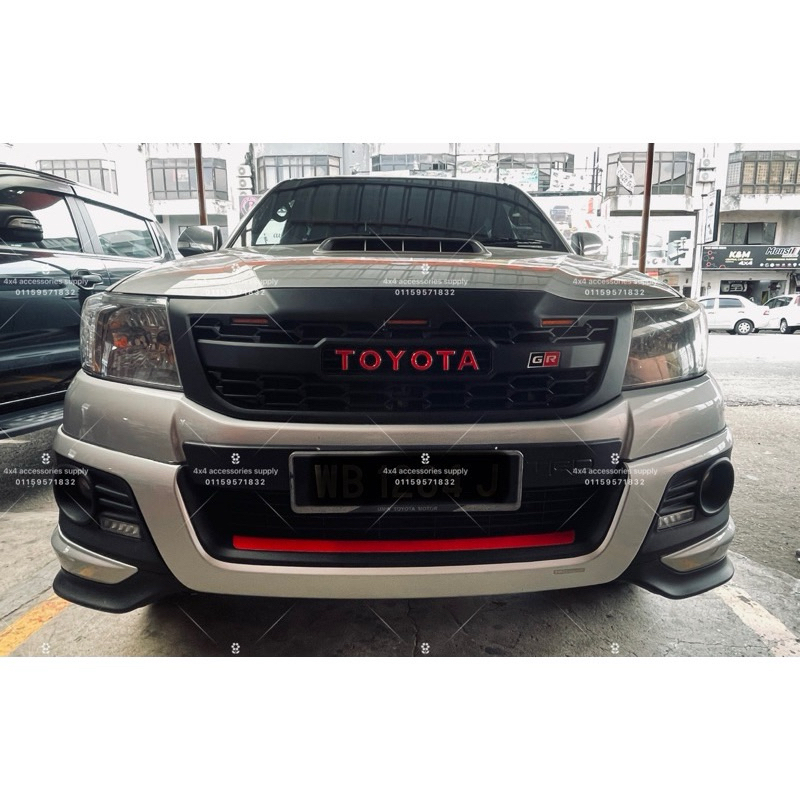 Toyota Hilux Vigo Champ Gr Grill With Led Gr Sport Grill