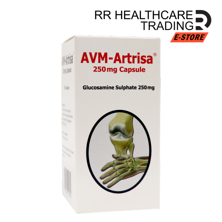 AVM Artrisa Artricap Glucosamine Sulphate 250mg 100s Exp 02 2025