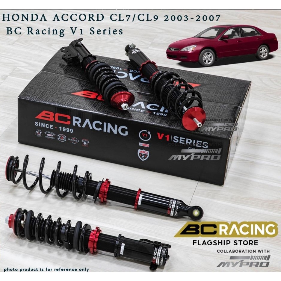 Bc Racing V Series High Low Soft Hard Adjustable Absorber For Honda