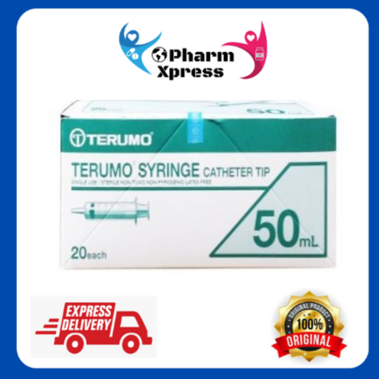 Terumo Syringe Catheter Tip Ml Box Pieces Shopee Malaysia