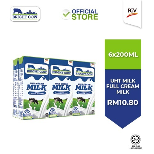 Bright Cow Full Cream Uht Milk Ml X Shopee Malaysia