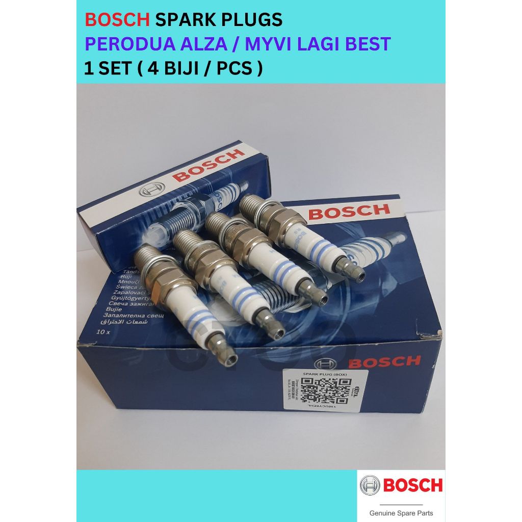 Bosch Spark Plug Iridium Yr Di Perodua Alza Myvi Se Lagi Best