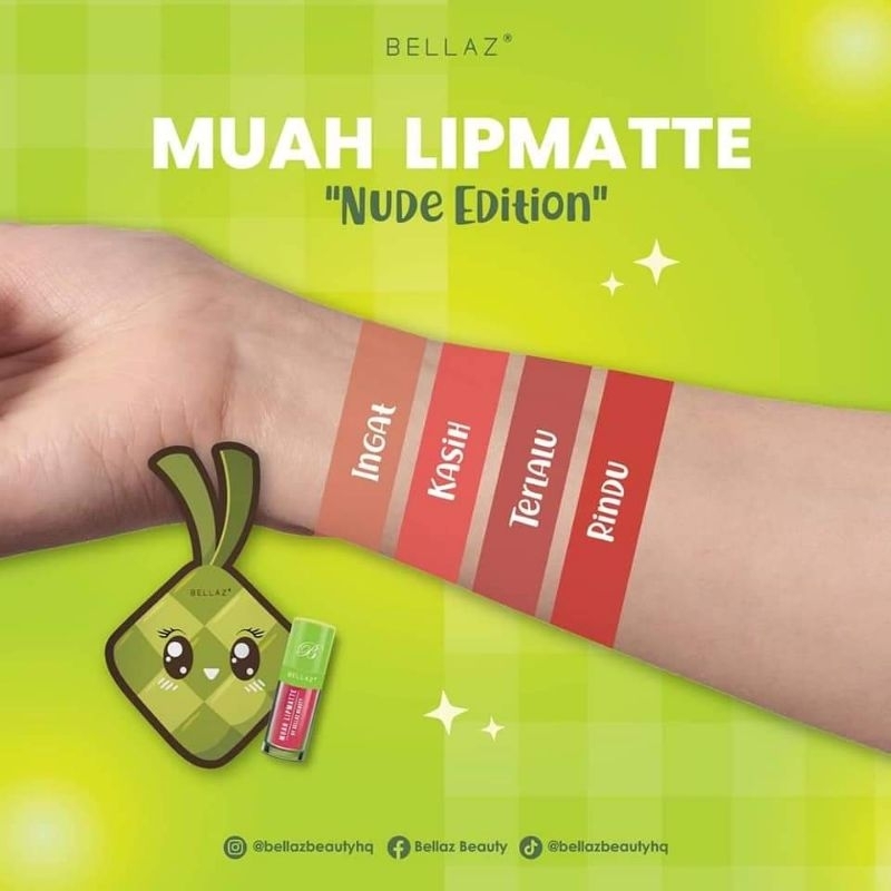 MUAH LIPMATTE 7 0 NUDE EDITION Shopee Malaysia