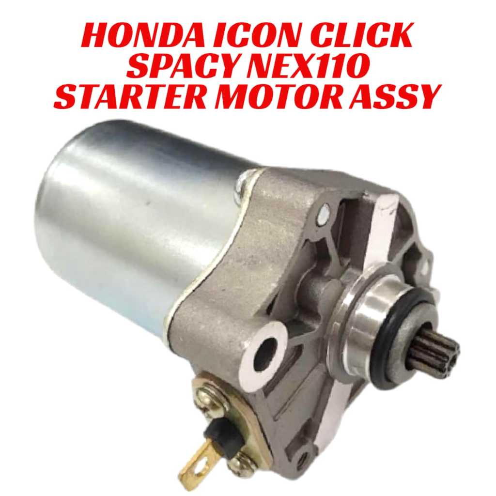 Honda Icon Click Spacy Spacy Nex Nex Starter Motor Start