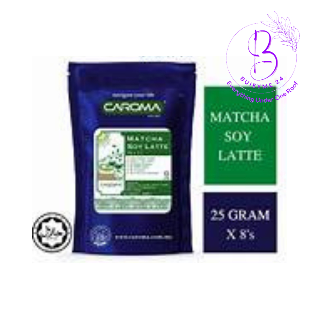 Ready Stock Caroma Matcha Soy Latte With Bentong Ginger G X S