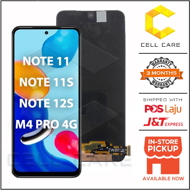 CellCare TFT LCD Display Touch Screen Compatible For REDM NOTE 11