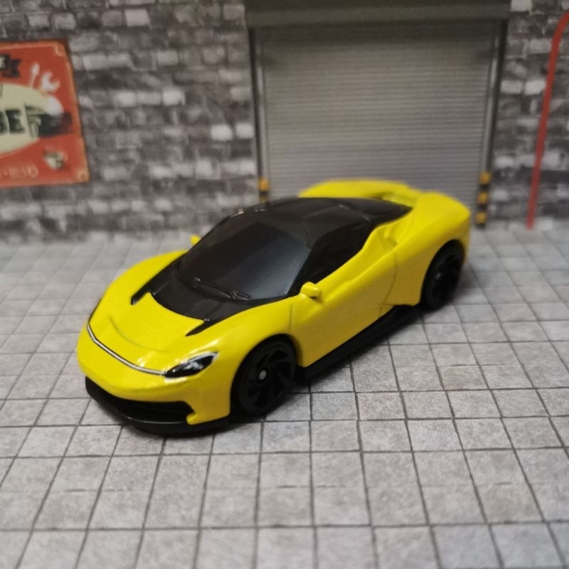 Hotwheels Automobili Pininfarina Battista Yellow Shopee Malaysia