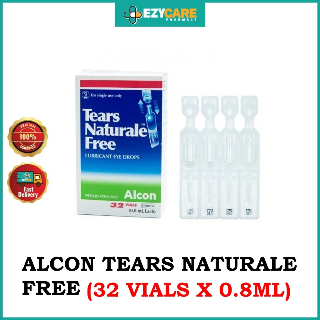 Alcon Tears Naturale Free Vials Ml Shopee Malaysia