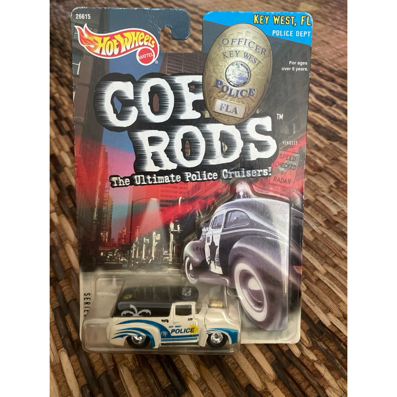 Hot Wheels Cop Rods 56 Ford Truck Shopee Malaysia
