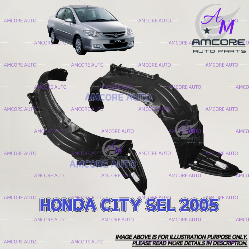 HONDA CITY 2005 SEL FENDER INNER COVER FENDER SEAL DAUN PISANG