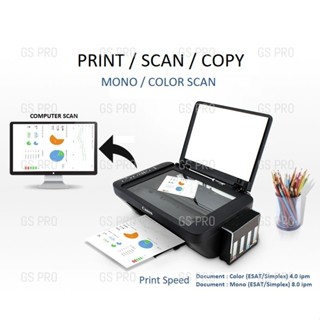 Canon Pixma E E Eco Ink Tank Printer Ciss In Shopee Malaysia