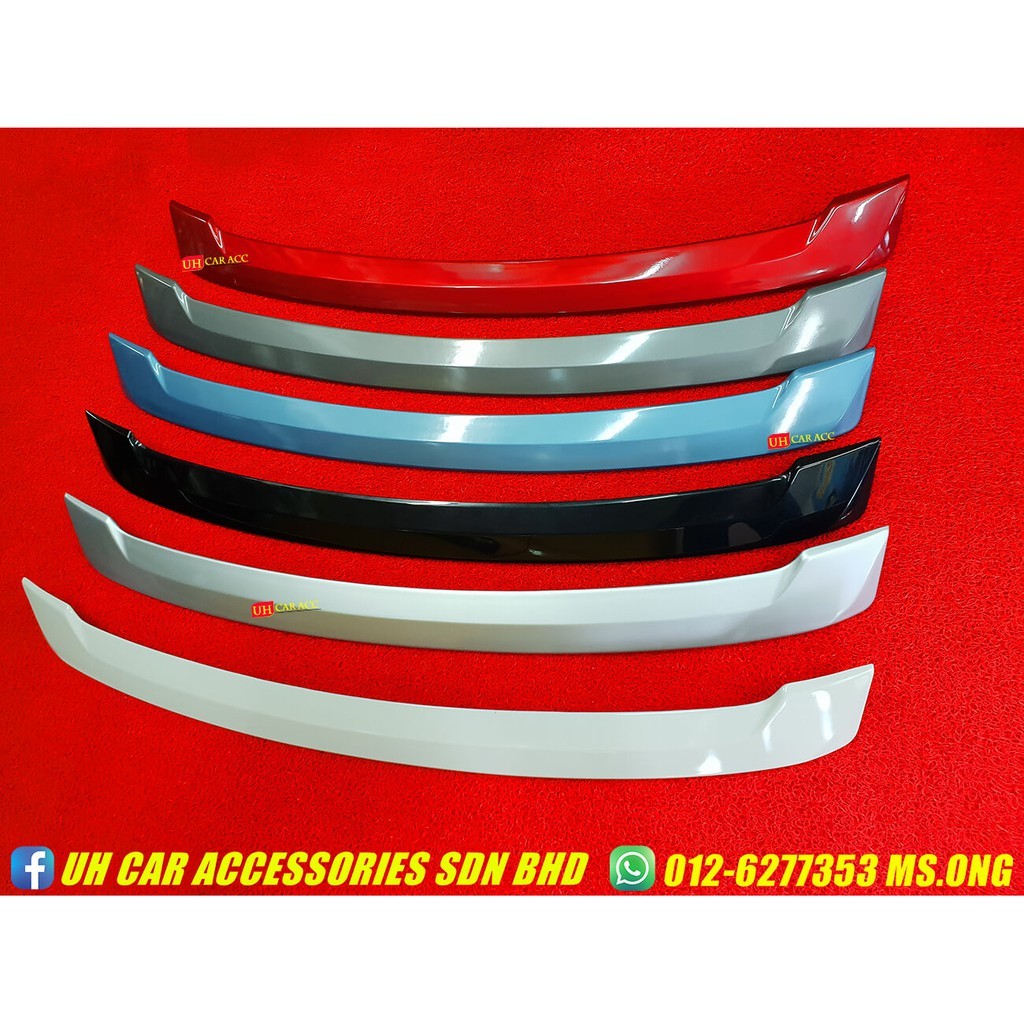 Proton Saga VVT 2016 2020 OEM Spoiler With Paint READY STOCK Shopee