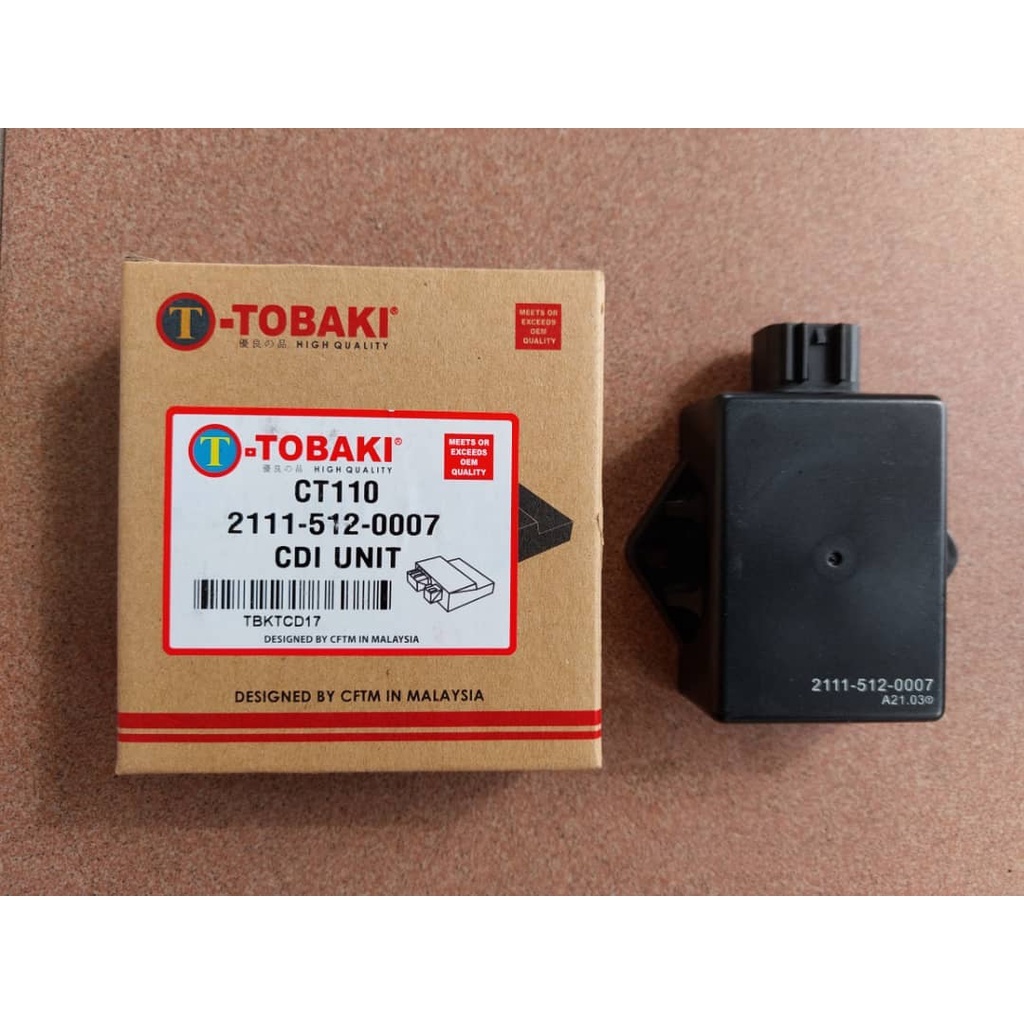 Cdi Unit For Modenas Ct Tobaki Shopee Malaysia