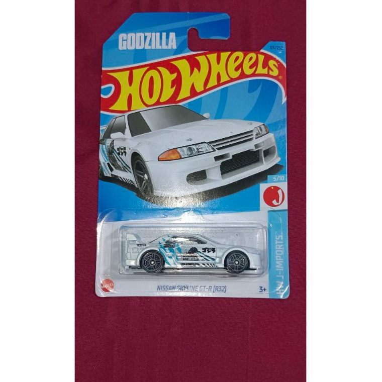 HOT WHEELS NISSAN SKYLINE GTR R GODZILLA NO PROTECTOR Shopee Malaysia