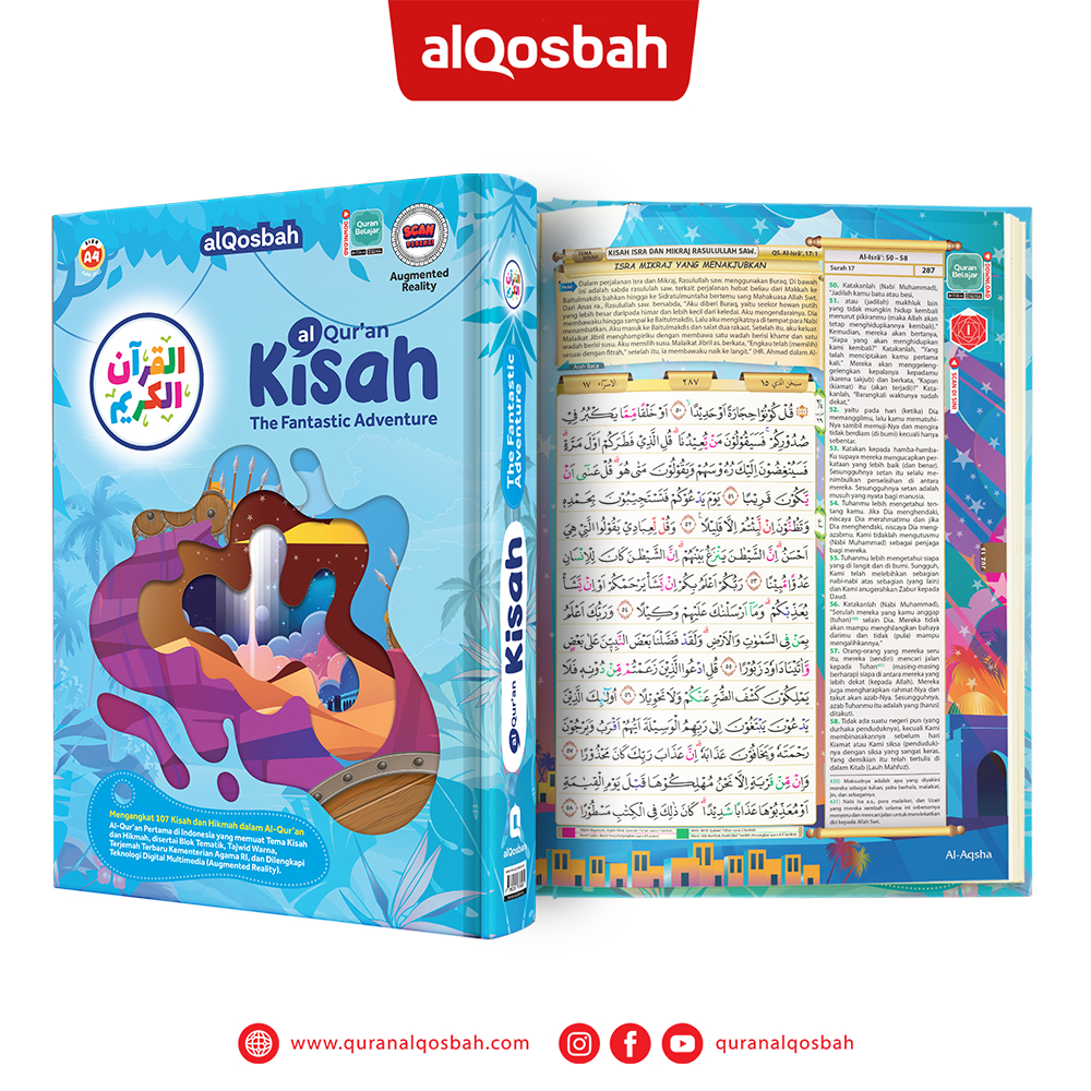 Al Quran Kisah The Fantastic Adventure A Al Qosbah Shopee Malaysia