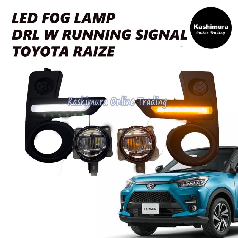 Dlaa For Toyota Raize Japan Indonesia Front Fog Lights Spot Light