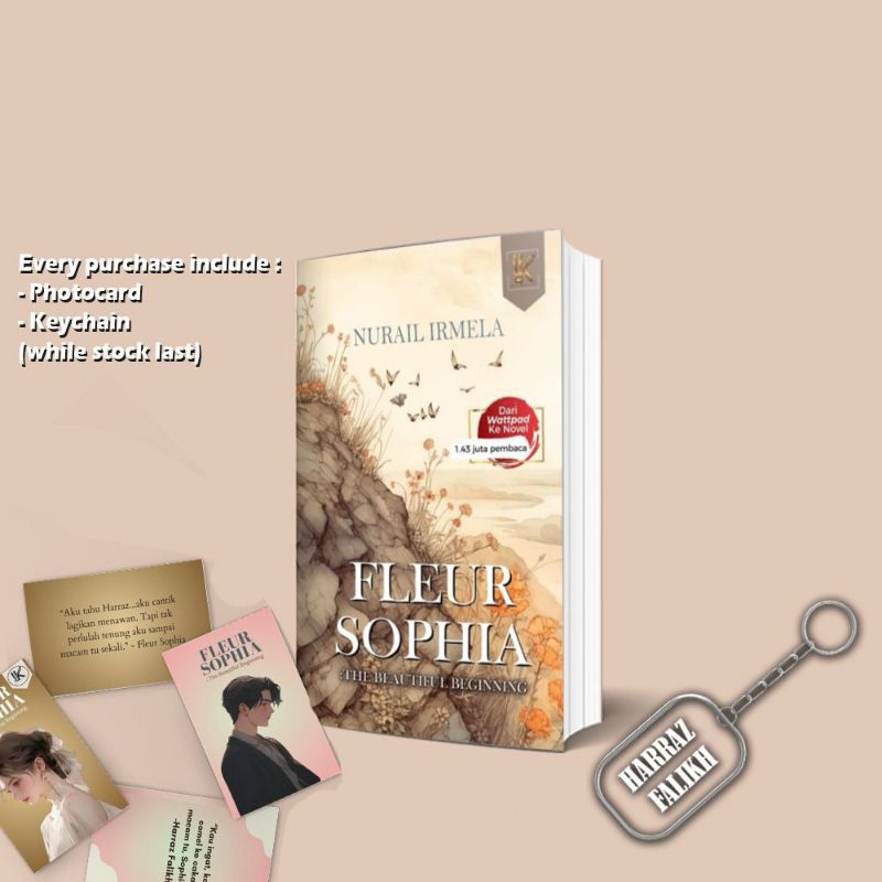 Pre Order With Signature Novel Fleur Sophia Nurail Irmela Limited