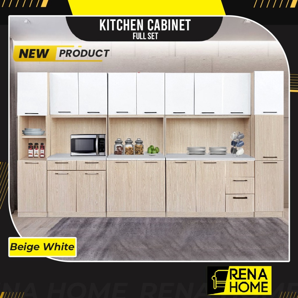 New Stock Kitchen Cabinet Set Almari Dapur Kabinet Dapur Home