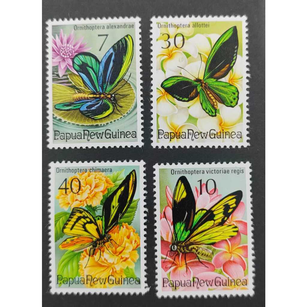 Papua New Guinea Fauna Conservation Birdwing Butterflies Mint