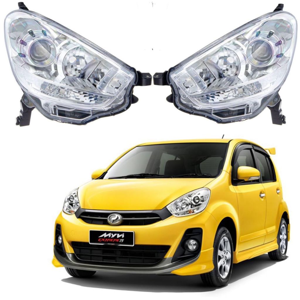 Perodua Myvi Second Generation Lagi Best SE Extreme 2011 Front Head