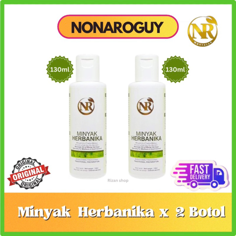 Nona Roguy Minyak Herbanika Ml X Botol Original Hq Nr Shopee