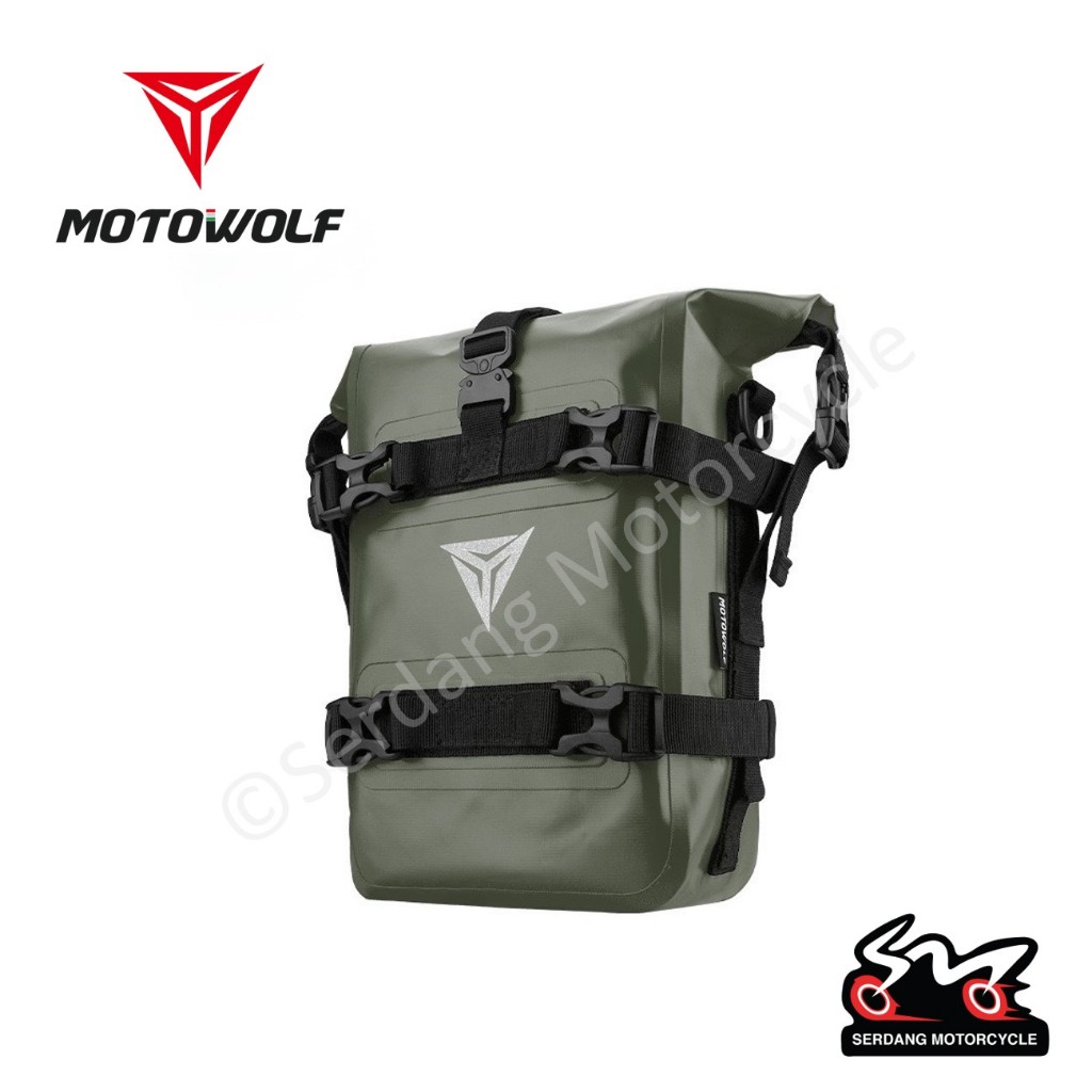 Motowolf Waterproof Bumper Crash Bar Bag Side Bag Sling Bag Waterproof