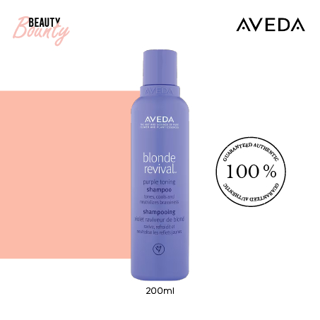 Aveda Blonde Revival Purple Toning Shampoo For Blonde Hair 200ml