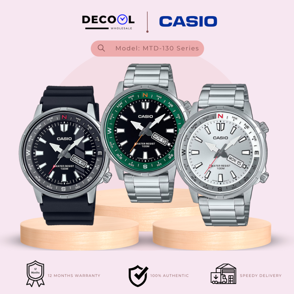 Casio Men S Fashion Mtd Mtd D Shopee Malaysia