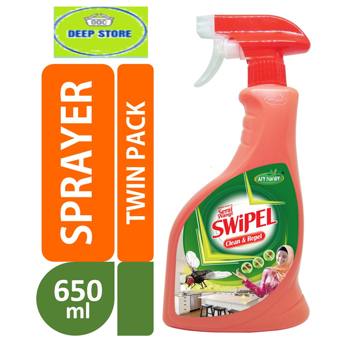 Afy Serai Wangi Spray 650ml Kitchen Cleaner With Insect Repellent