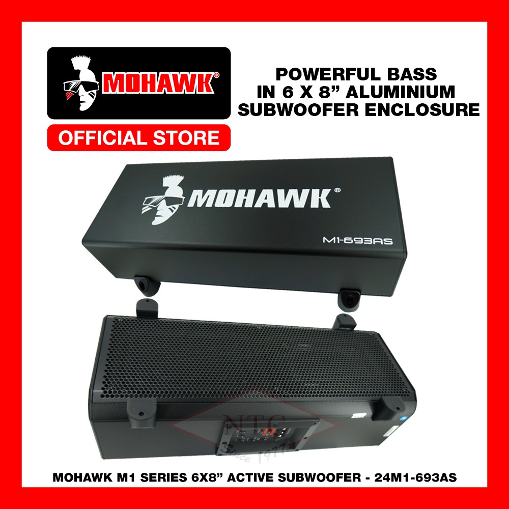 Mohawk Car Audio M Series X Inch Active Subwoofer M As