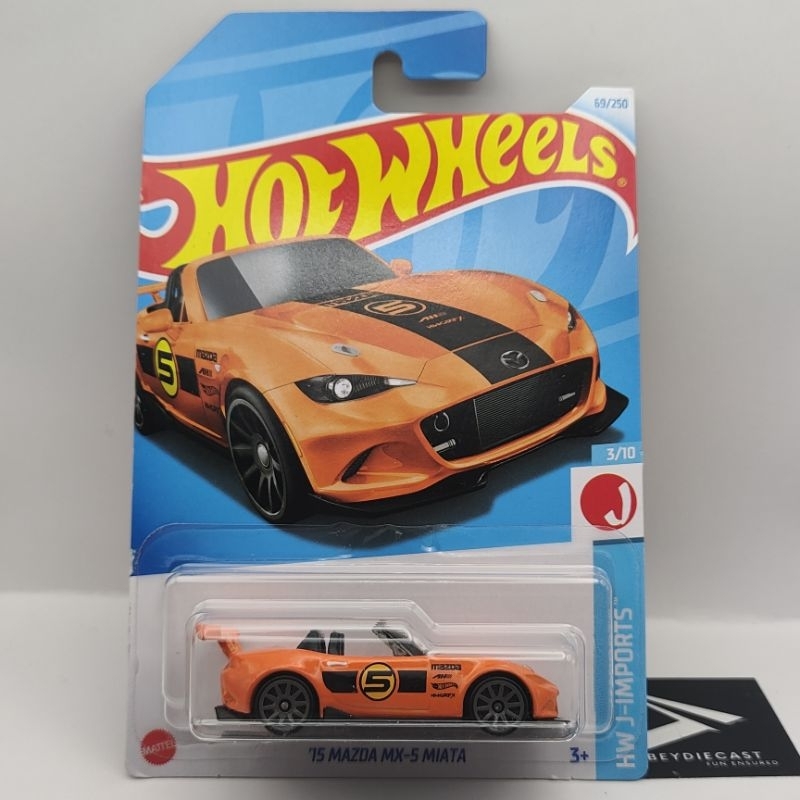 Hotwheels Mazda Mx Miata Case H Shopee Malaysia