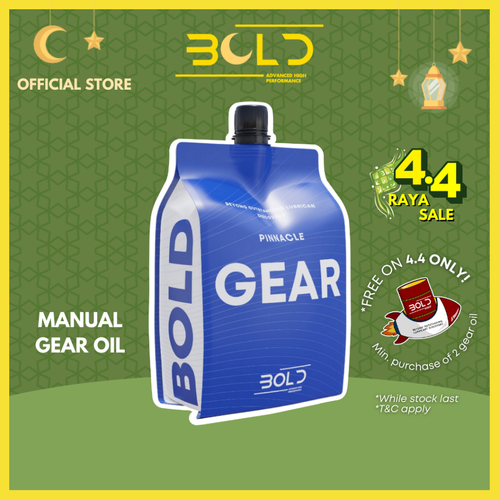 Bold 1L Multi Vehicle Manual Transmission Gear Oil 75w 90 GL 5