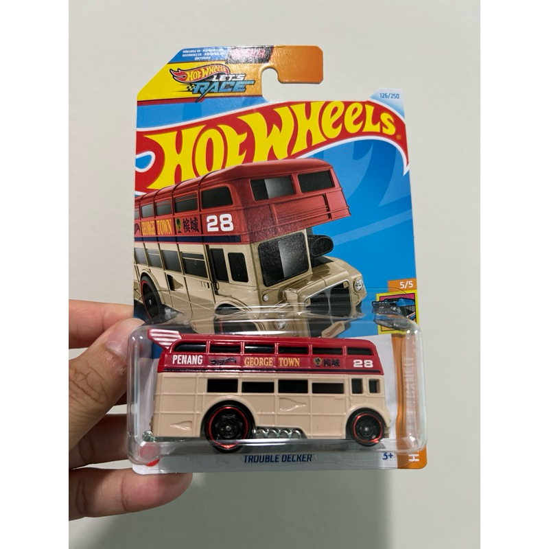 Hot Wheels Double Trouble Decker Penang Bus Shopee Malaysia