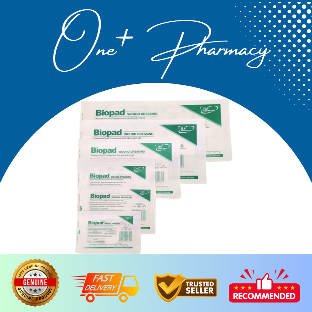 Biopad Wound Dressing Waterproof Pc Shopee Malaysia