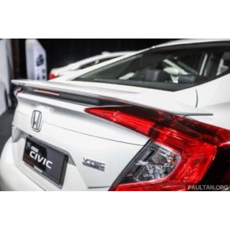 Honda Civic FC Rear Spoiler RS LED 2015 2022 ABS Shopee Malaysia