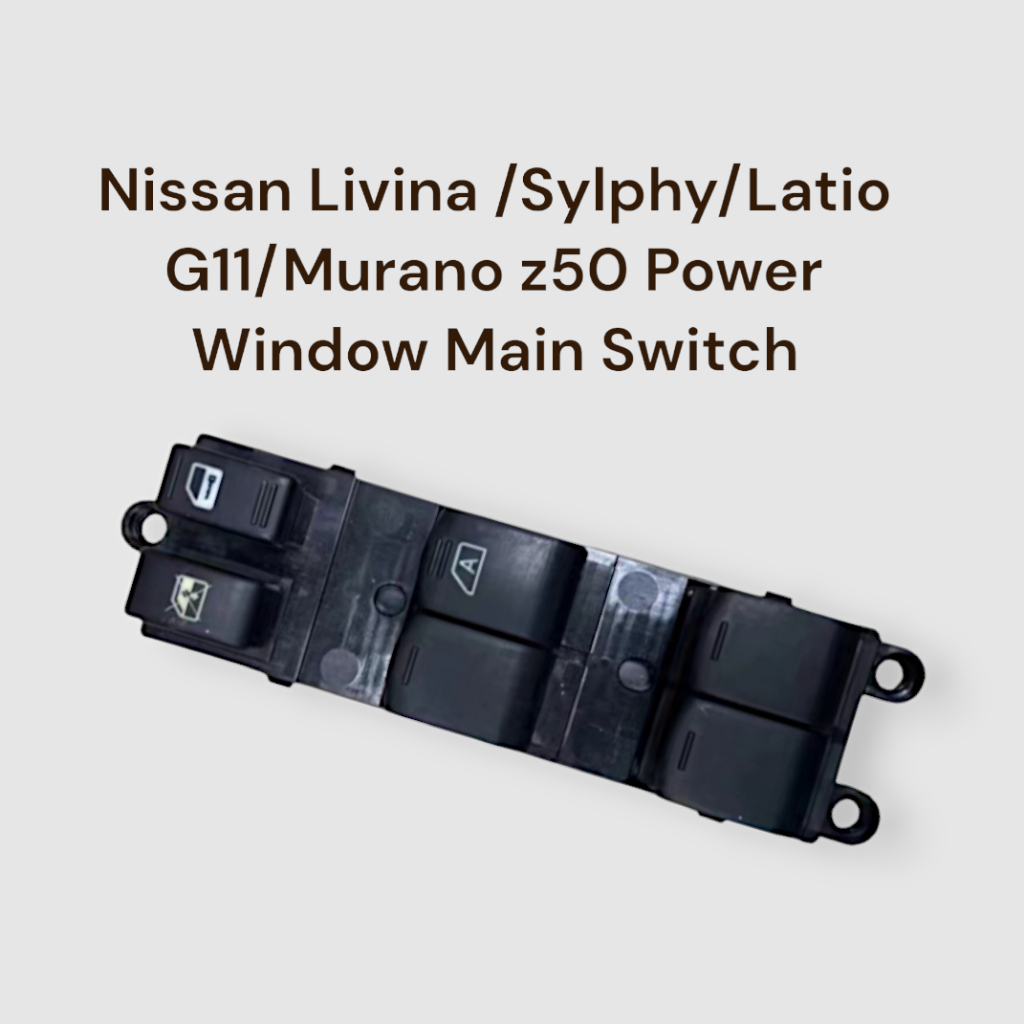 Nissan Livina Sylphy Latio G Murano Z Power Window Main Switch