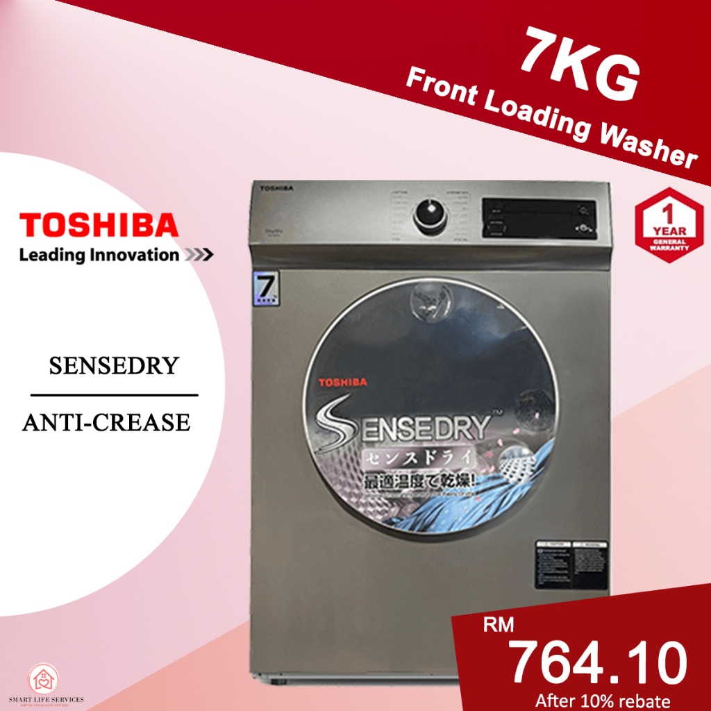 Toshiba 7KG Vented Dryer Machine 8KG Condenser Dryer Sensedry Morgan