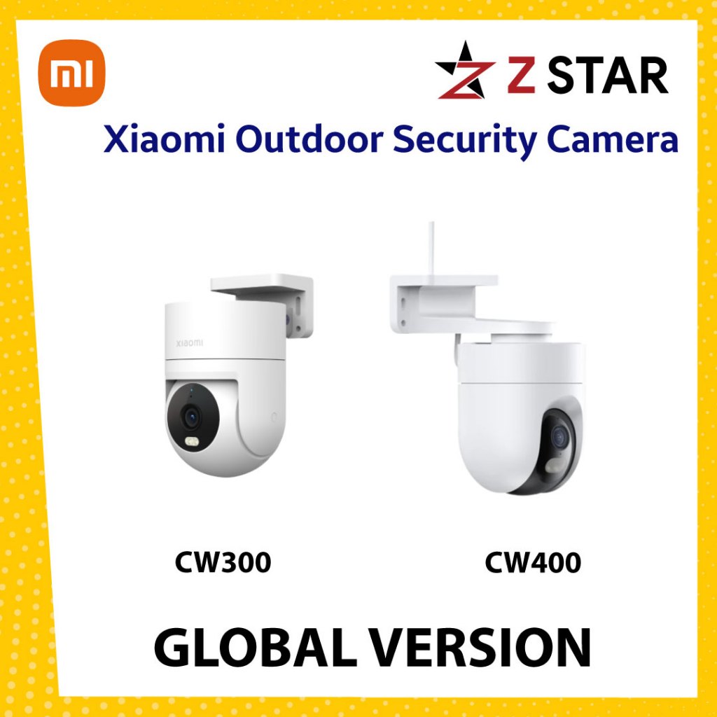 Global Xiaomi Smart Outdoor Camera CW400 4MP 2 5K Wi Fi CCTV