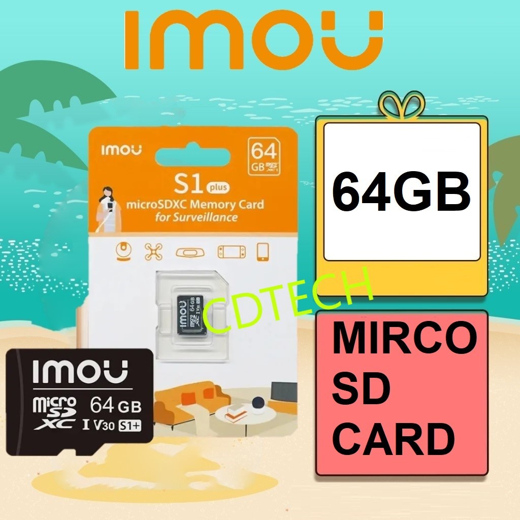 Dahua Imou Gb S Plus Microsd Memory Card A High Endurance Micro Sd