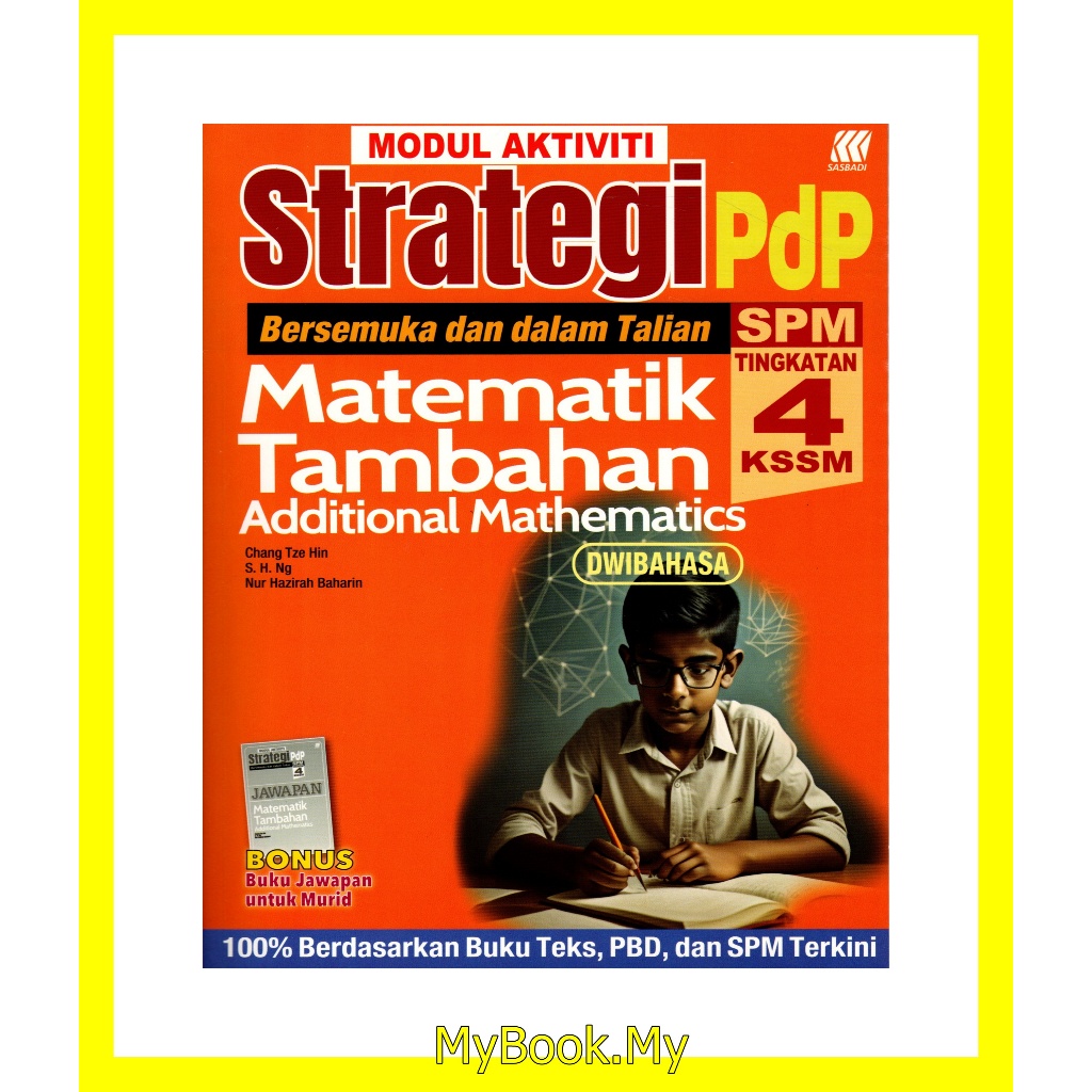 BARU MyB Buku Latihan Matematik Tambahan Additional Mathematics