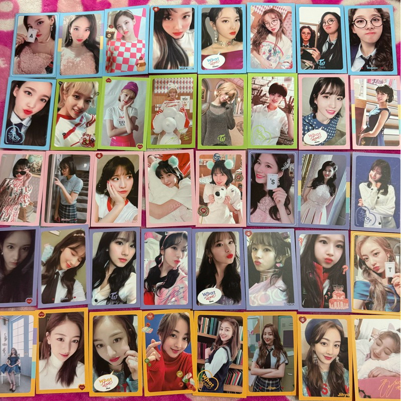 Twice What Is Love Wil Official Photocard Nayeon Jeongyeon Momo Sana