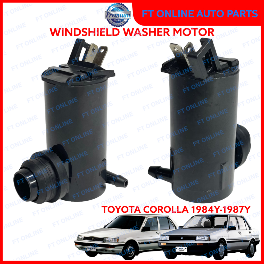 TOYOTA COROLLA 1984 1987 AE80 EE80 WASHER MOTOR PUMP WINDSHIELD WIPER