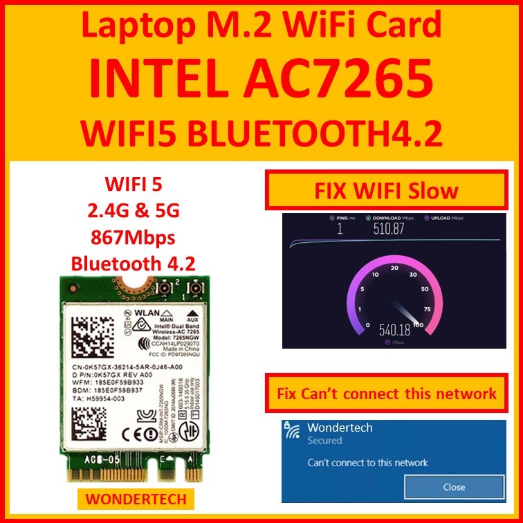 Intel Ac Wifi Bluetooth Laptop M Ngff Mini Pcie Wifi Card