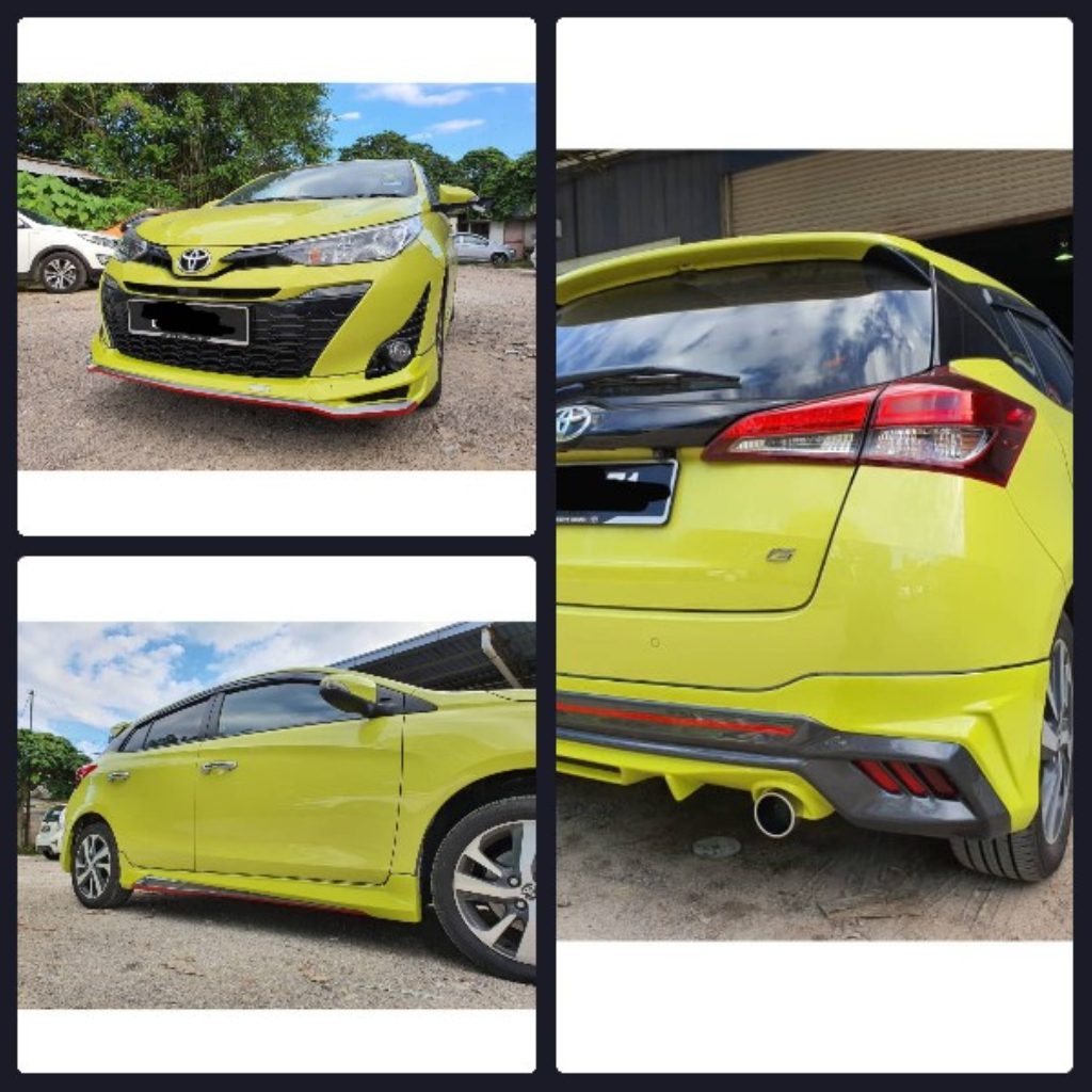 3rd Generation Toyota Yaris 2019 Drive 68 Skirting Body Kit ABS Ready