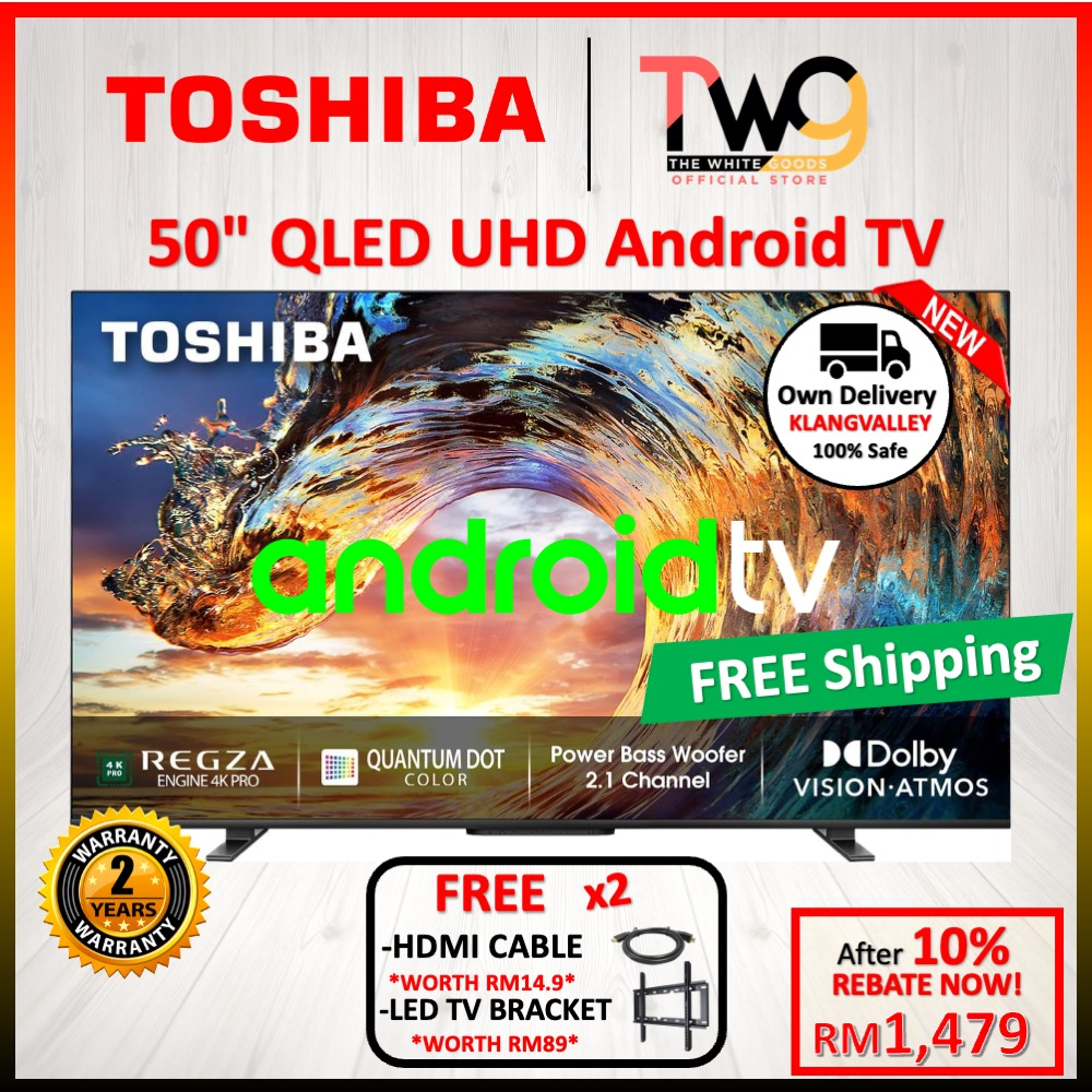 Free Shipping Toshiba M Lp Qled Quantum Dot K Uhd Google Tv