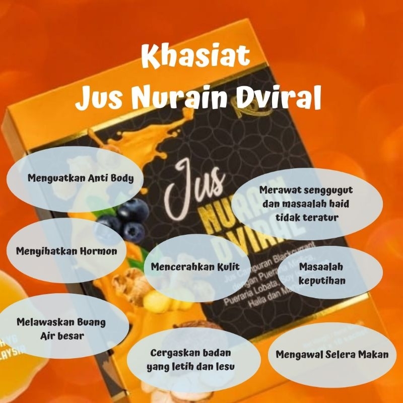 Jus Nurain Dviral Jamu Herbal Shopee Malaysia